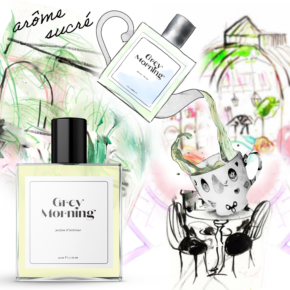 Grey Morning parfum d’intérieur by Flowering Pharmacy
