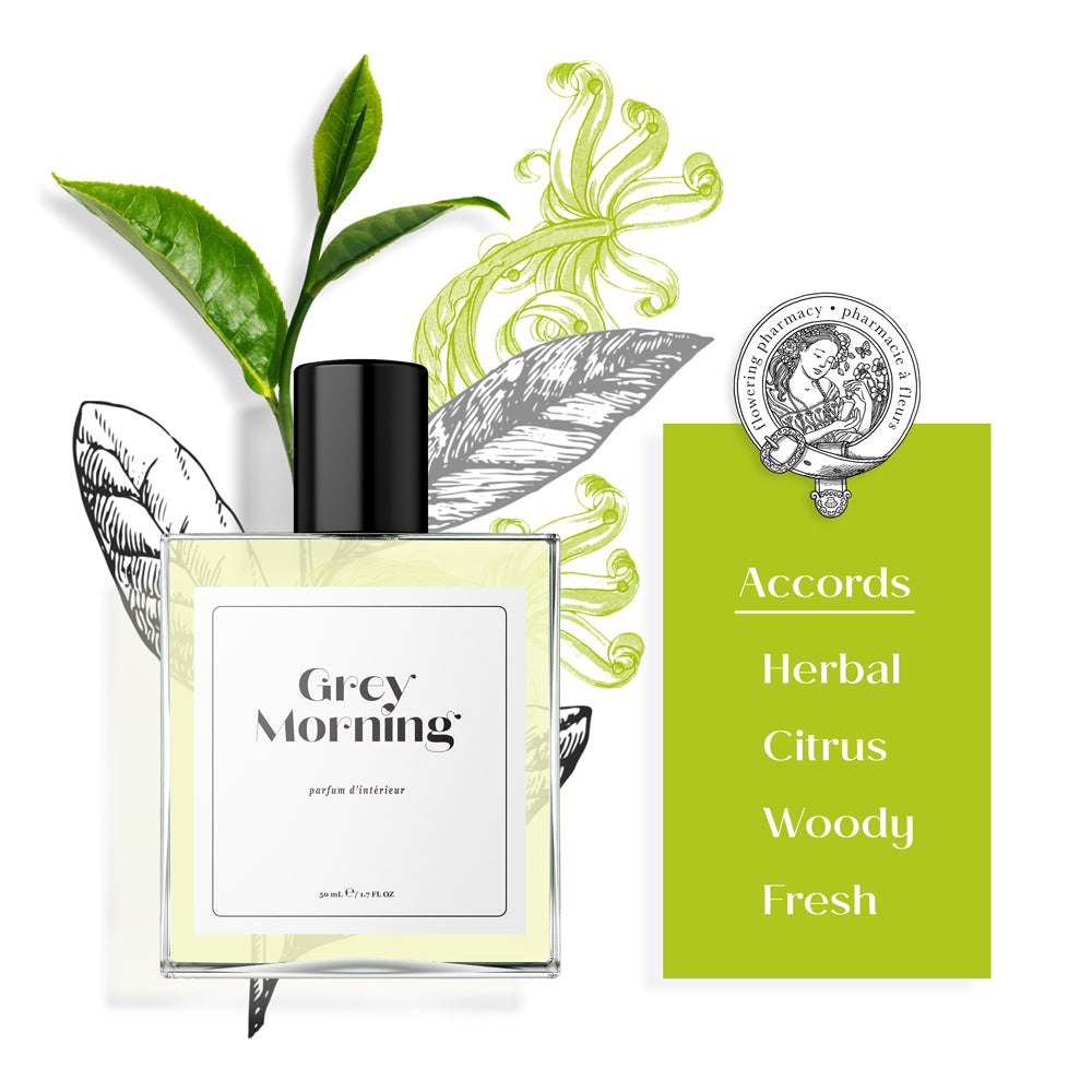 Grey Morning parfum d’intérieur by Flowering Pharmacy®