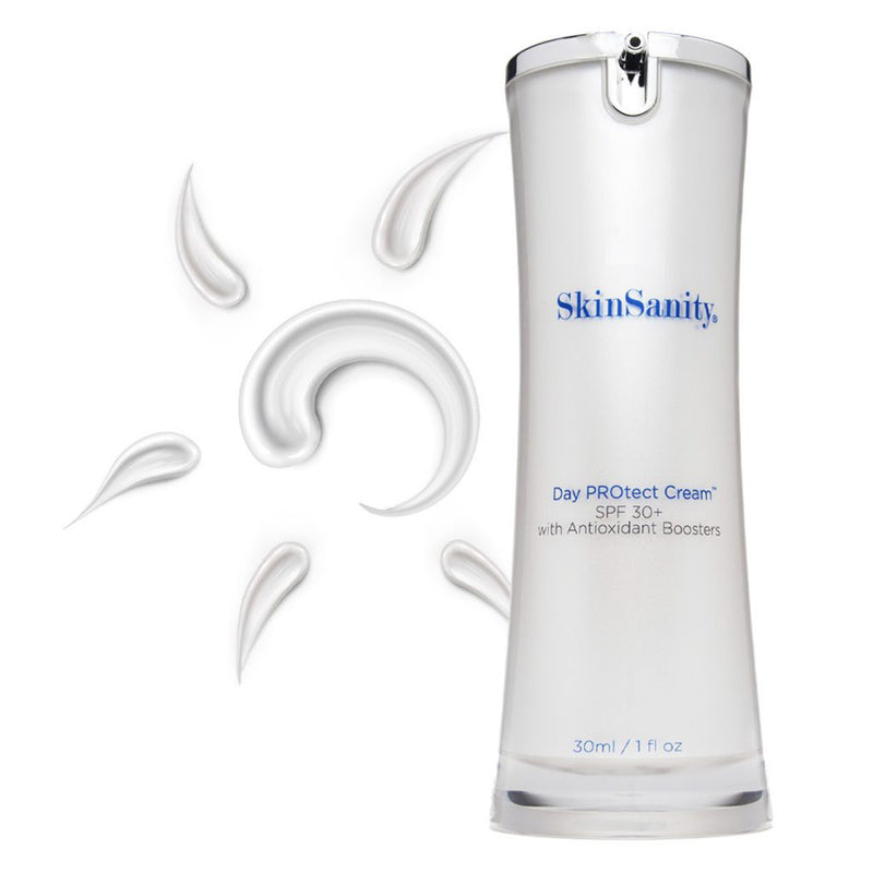 SkinSanity® Day PROtect Cream - Antioxidant Moisturizer with SPF 30 1 oz