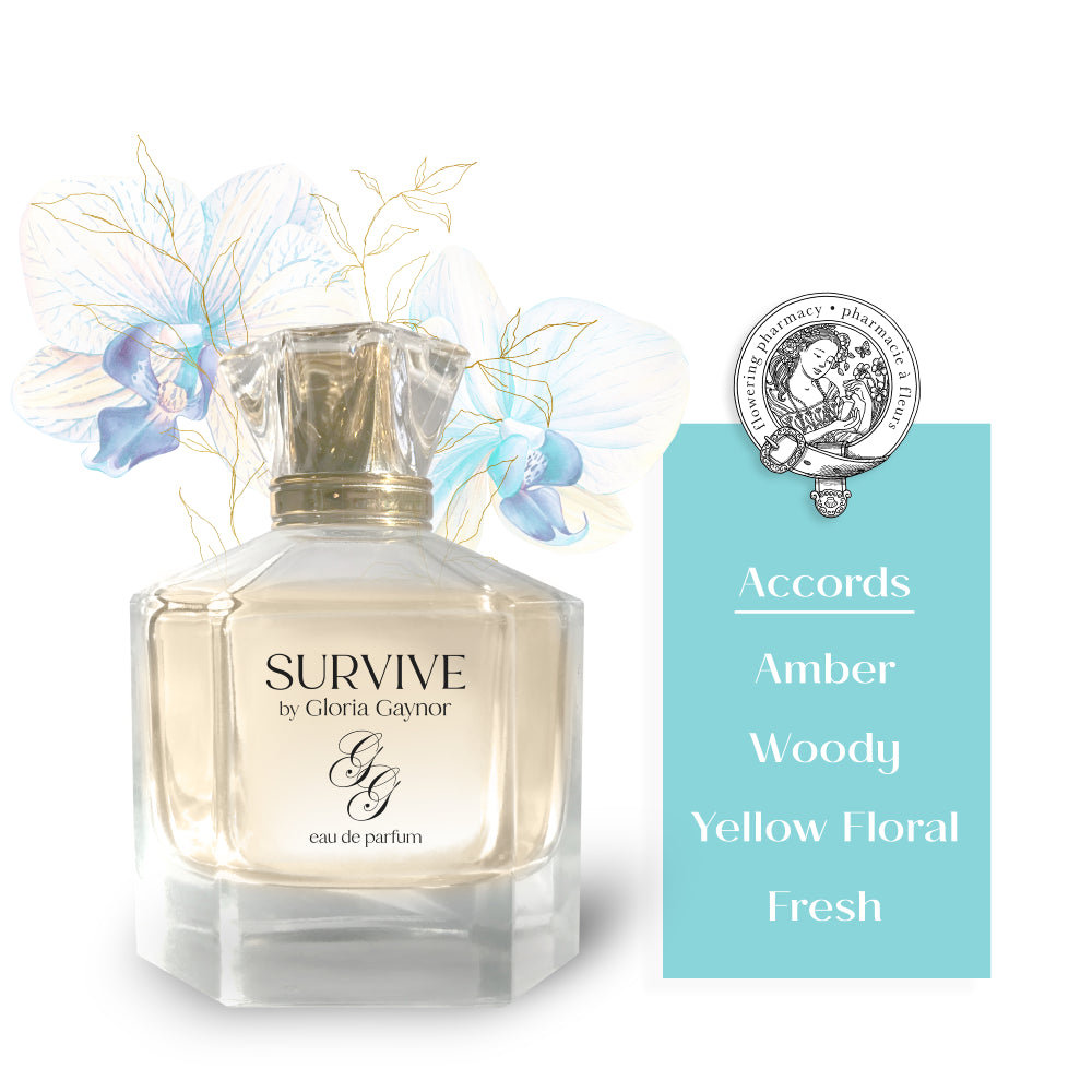 SURVIVE eau de parfum by Gloria Gaynor I 100ml/3.3 fl oz