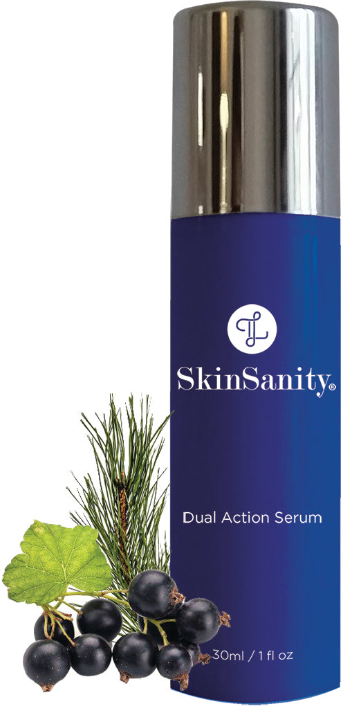SkinSanity® Dual Acne Serum – All-Natural 1 fl oz