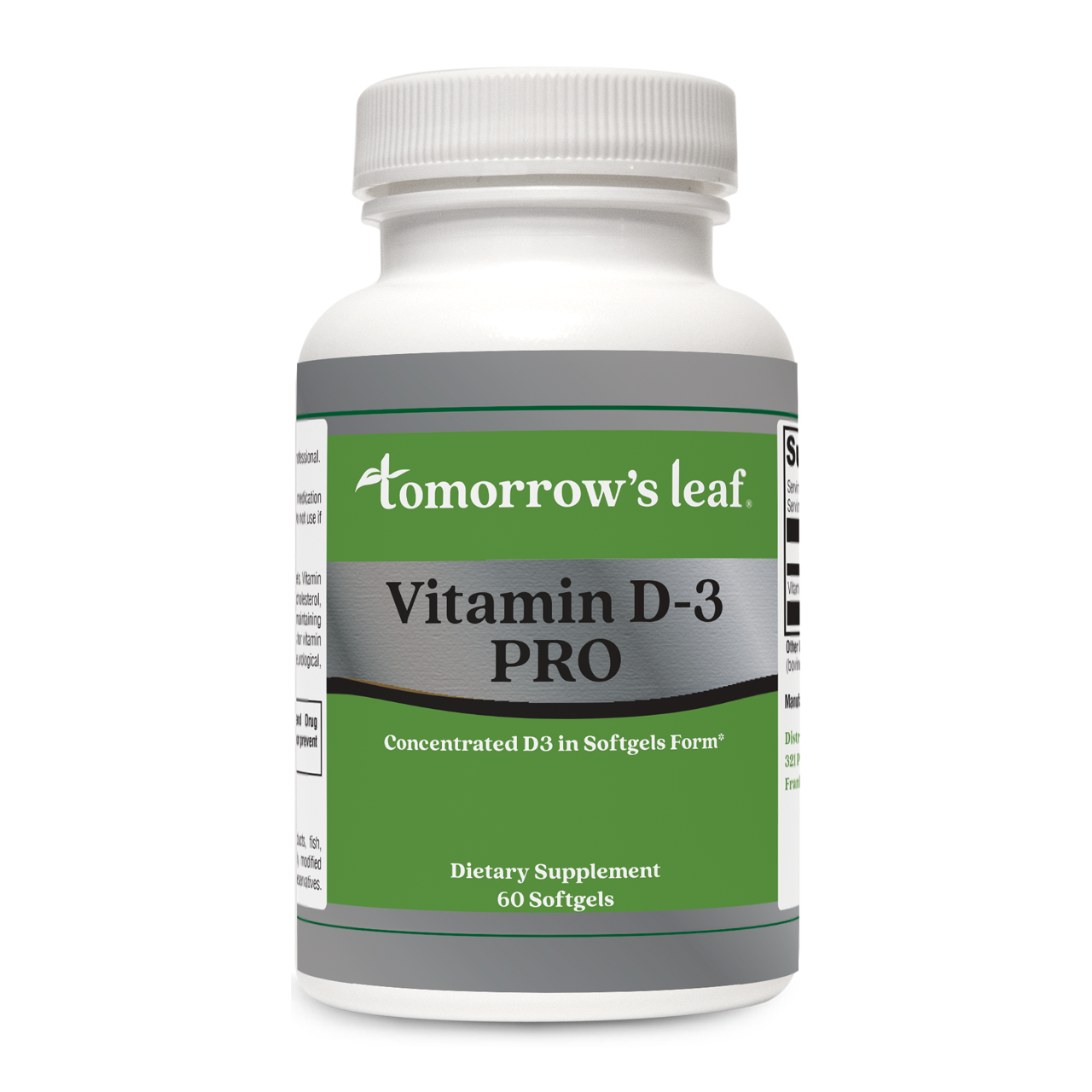 Tomorrow's Leaf® Vitamin D-3 PRO